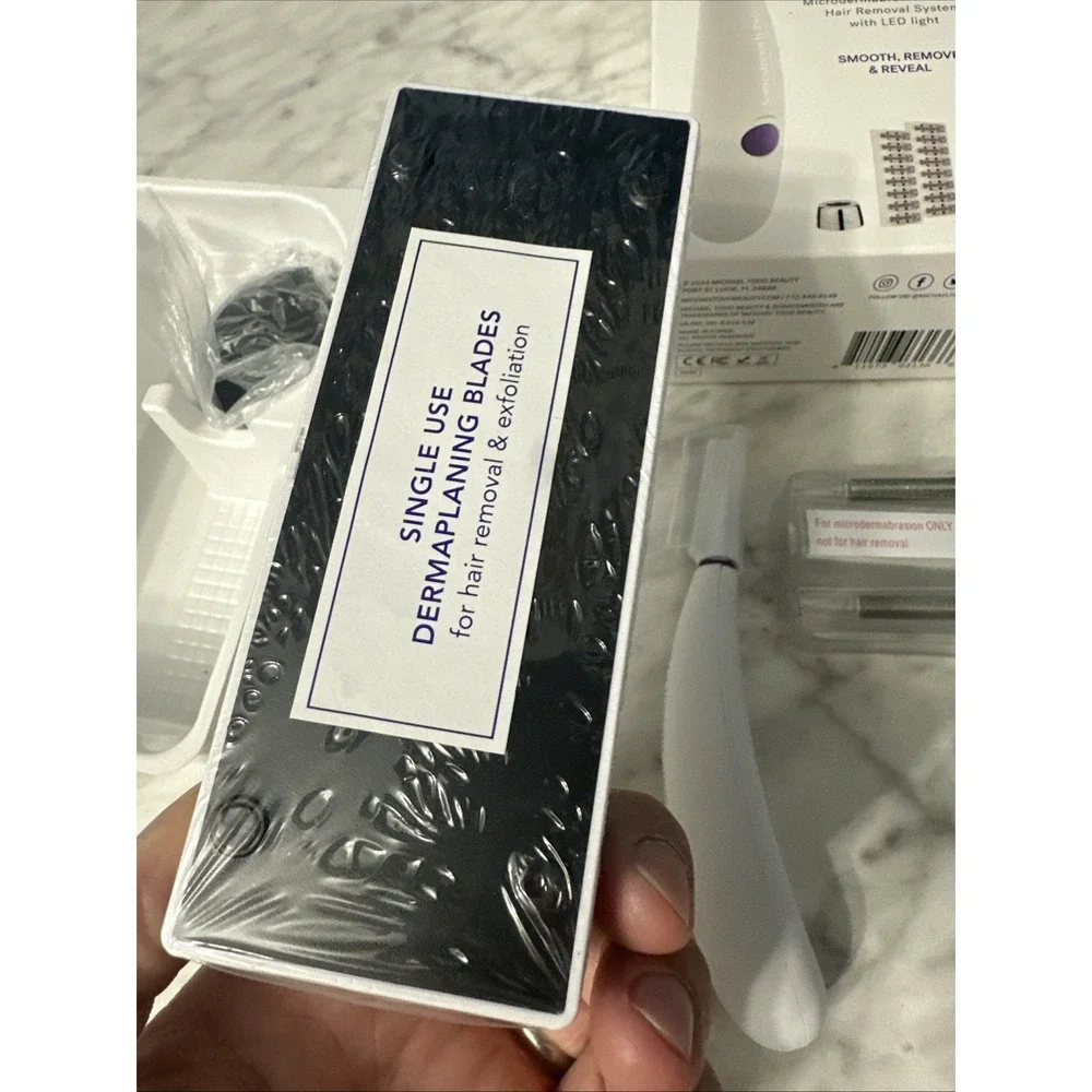 Michael Todd Sonicsmooth Pro+ Sonic Dermaplaning and Facial Hair/Open Box/NEW
